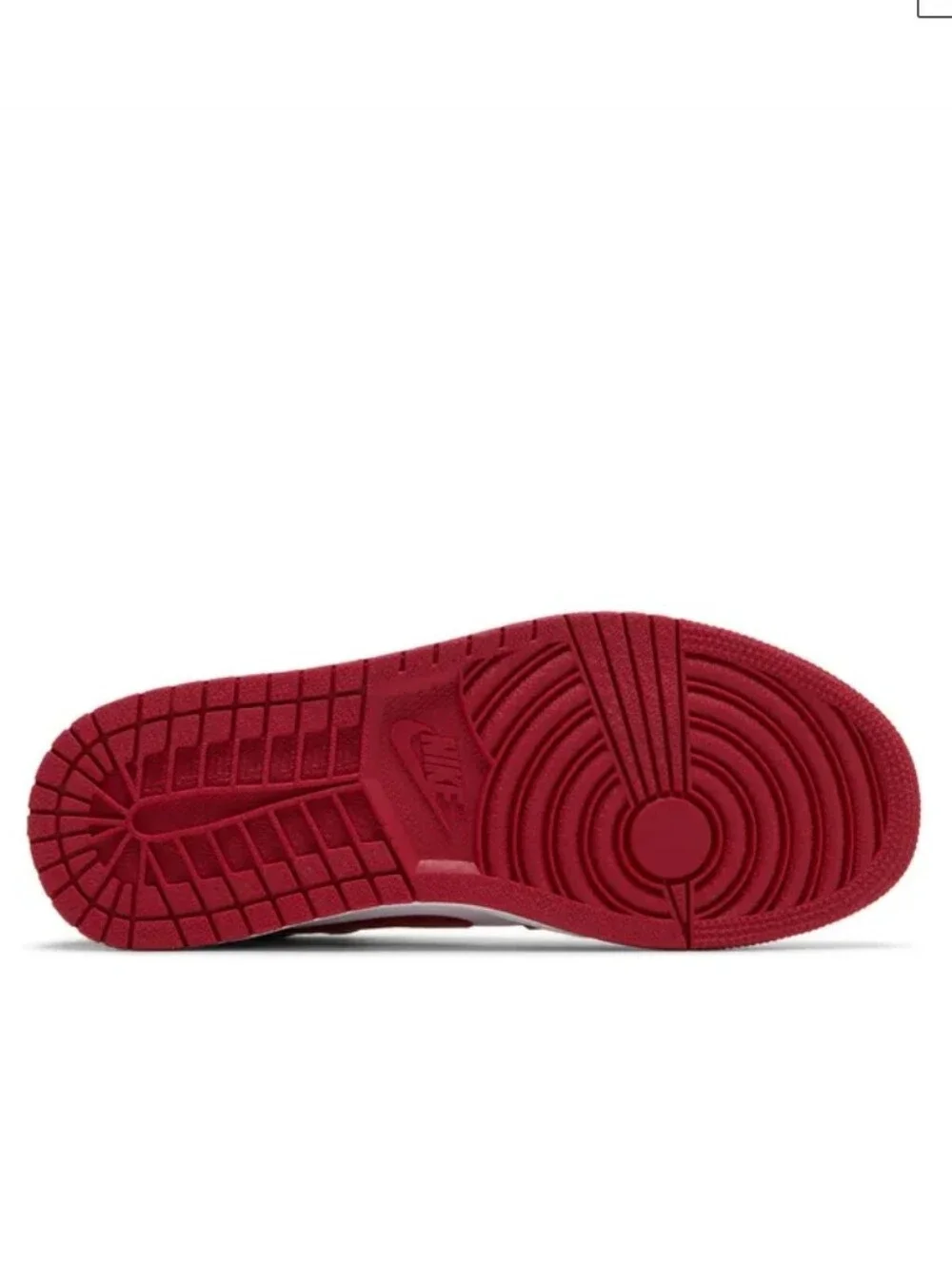 Jordan 1 High Flyease White Cardinal Red